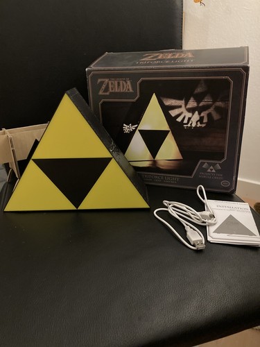 Zelda triforce light lampe - zelda,