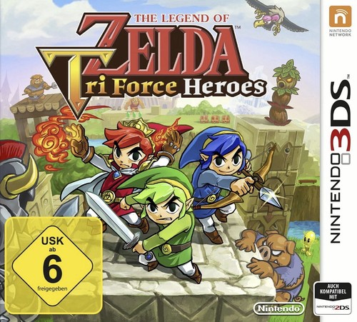 The legend zelda tri - the,