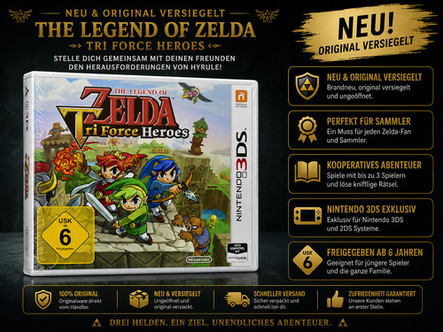 The legend zelda - tri, force