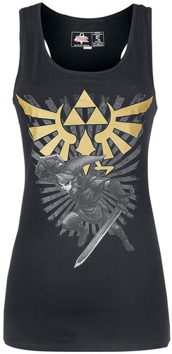 Zelda link and triforce - and,