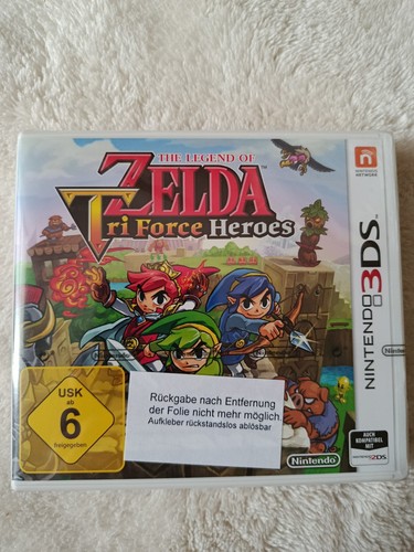 Zelda tri force heroes 3ds - force,